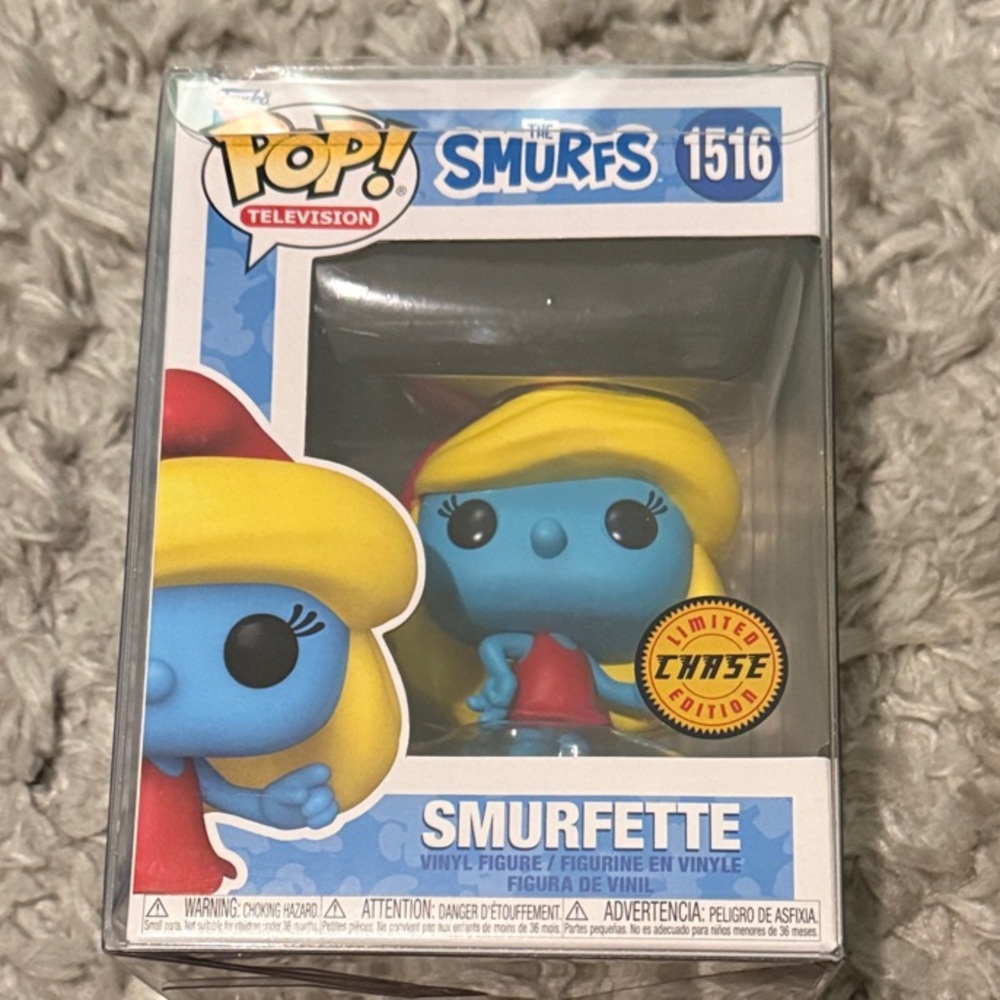 Funko Smurfette Pop Figure -Chase Edition